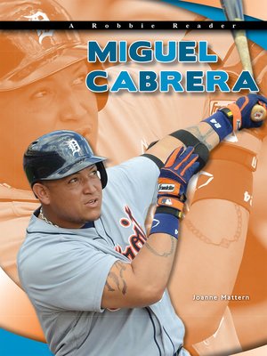 cover image of Miguel Cabrera